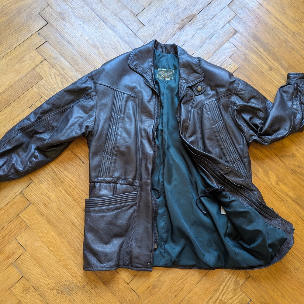 Men's Brown Leather Jacket